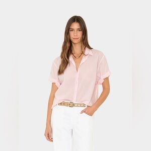 Xirena Pale Rose Channing Shirt size XS